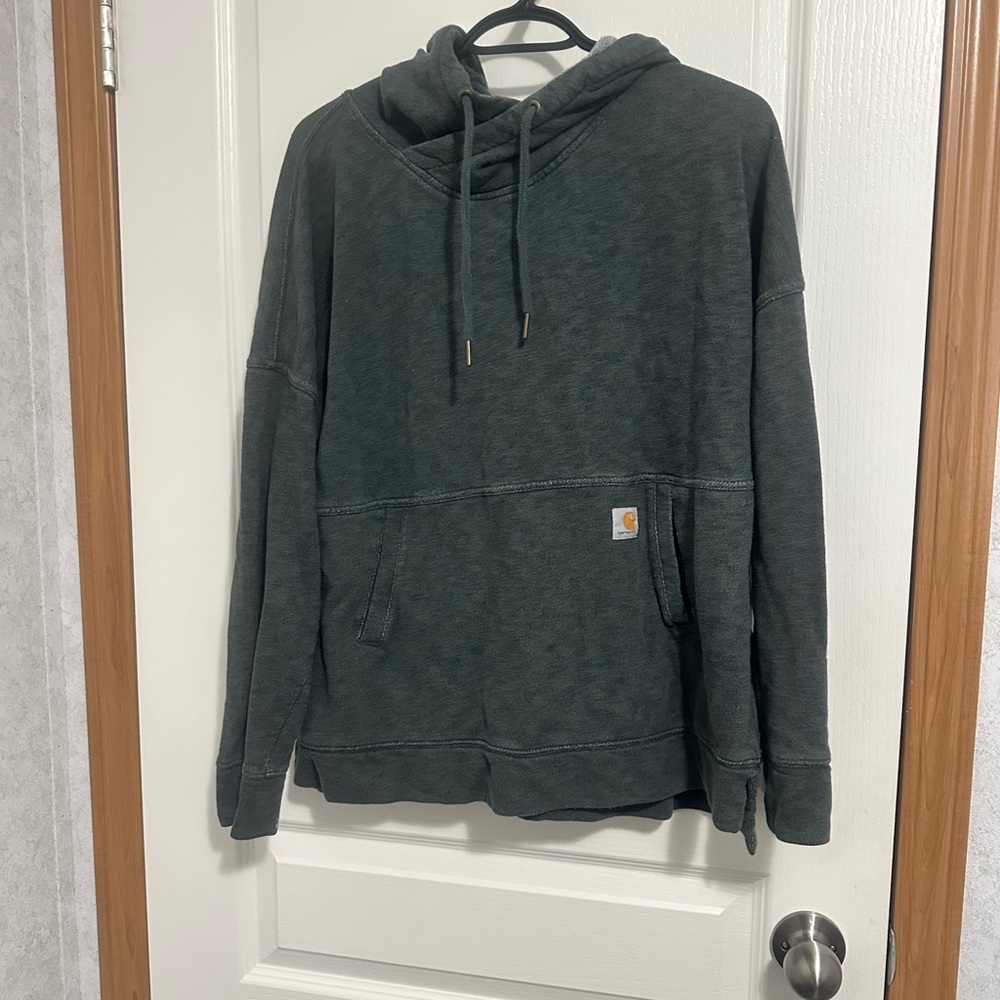 Carhartt Ladies Charcoal Hoodie